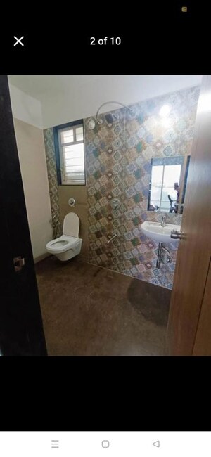Bathroom in 2 BHK Apartment at Dhanori – for Rent