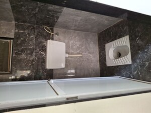 Bathroom in 1 RK Apartment at Ghansoli – for Rent