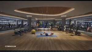 Gym in 4 BHK Apartment at Namishree Vrindavan, Kondapur – for Sale