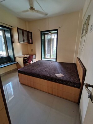 Bedroom in 1.5 BHK Apartment at Manish Krishna CHS, Andheri West – for Rent