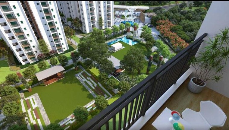 Balcony, puppalaguda 3 Bedroom 2257 Sq.Ft. Apartment In Puppalaguda Hyderabad 10207827