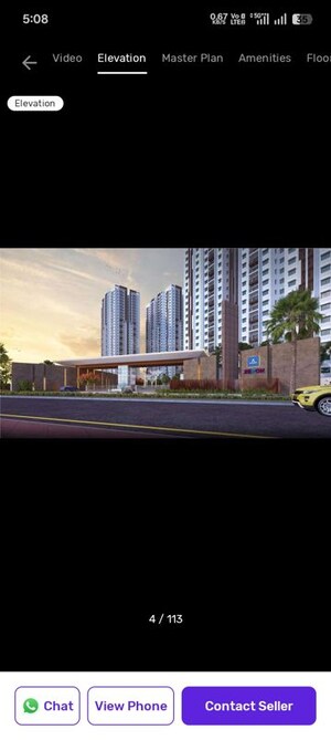 Swimming Pool in 3 BHK Apartment at Puppalaguda – for Sale