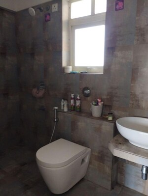 Bathroom in 2 BHK Apartment at Puranik Abitante, Bavdhan – for Rent