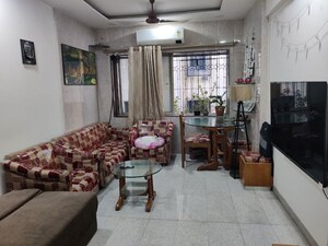 Living Room in 1 BHK Apartment at Gahi Mansion, Mahim – for Rent