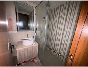 Bathroom in 2 BHK Apartment at Central Park 3 The Room, Sohna Sector 33 – for Rent