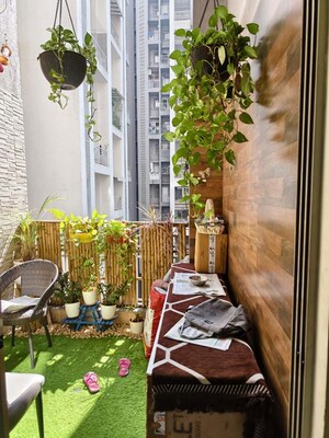 Balcony in 3 BHK Apartment at Bramhacorp F Residences, Kalyani Nagar – for Sale