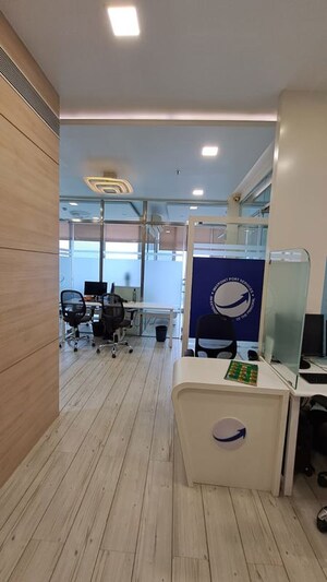 Team Area in  Office Space at Greenscape Cyber One, Vashi Sector 30a – for Rent