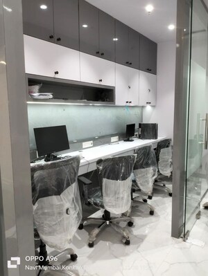 Team Area in  Office Space at Haware Infotech Park, Vashi Sector 30a – for Rent