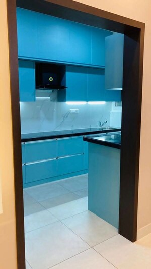 Kitchen in 2.5 BHK Apartment at Prestige Lakeside Habitat, Varthur – for Sale