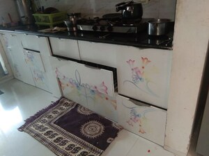 Kitchen in 3 BHK Apartment at Gandhi Nagar – for Sale