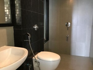 Bathroom in 2 BHK Apartment at Lodha Splendora, Ghodbunder Road – for Rent