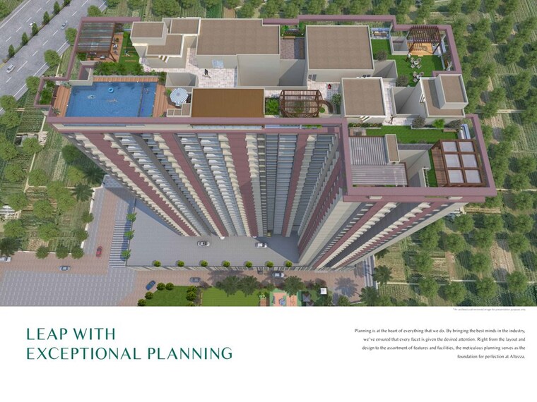 Exterior View, vardhaman-altezza 2 Bedroom 744 Sq.Ft. Apartment In Tathawade Pune 10208018