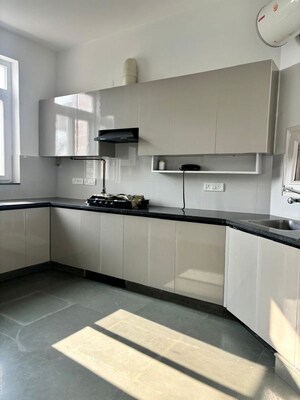 Kitchen in 3.5 BHK Builder Floor at Greater Kailash – for Rent