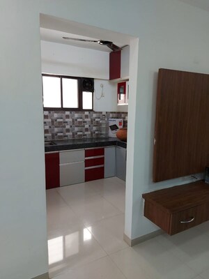 Kitchen in 2 BHK Apartment at Majestique Landmark Palm Atlantis, Wagholi – for Rent