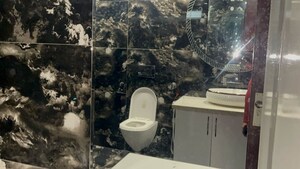 Bathroom in 4 BHK Apartment at Mayur Vihar Phase ii – for Sale