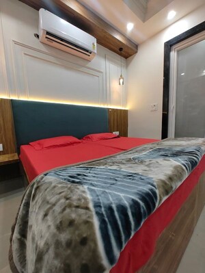 Bedroom in 3 BHK Builder Floor at Sector 15 – for Rent