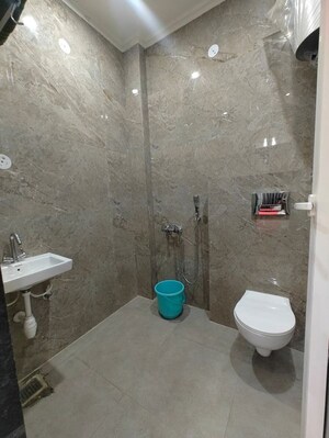 Bathroom in 3 BHK Builder Floor at Sector 15 – for Rent