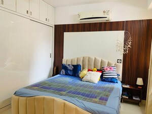 Bedroom in 3 BHK Apartment at Anukampa Sky Lounges, Mansarovar – for Rent