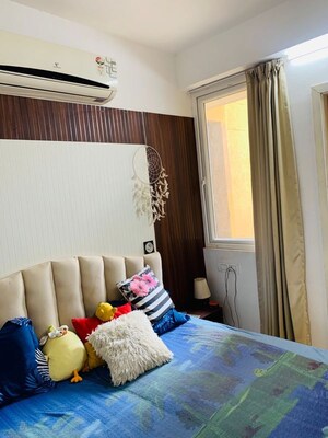 Bedroom in 3 BHK Apartment at Anukampa Sky Lounges, Mansarovar – for Rent