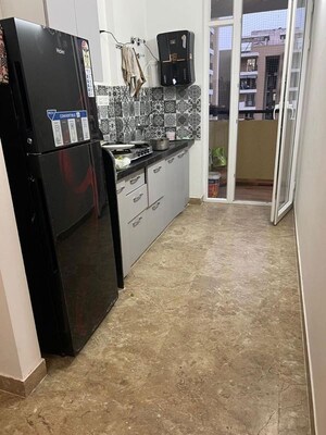 Kitchen in 2 BHK Apartment at Anukampa Sky Lounges, Mansarovar – for Rent