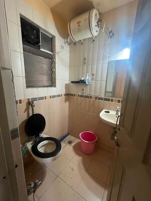 Bathroom in 1 BHK Apartment at Golf Residency Yerawada, Yerawada – for Rent
