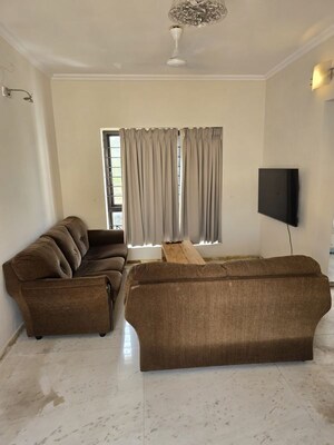 Living Room in 1 BHK Apartment at Wellington Mews, Koregaon Park – for Rent