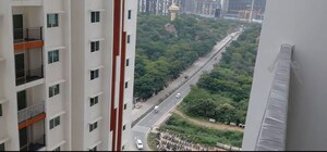 Balcony in 2.5 BHK Apartment at Aparna Zenon, Puppalaguda – for Rent