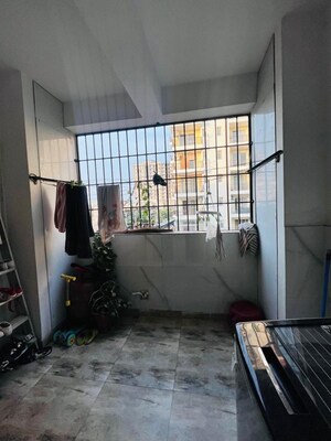 Balcony in 3 BHK Apartment at Guru Nanak Enclave, Dhakoli – for Sale