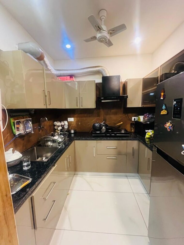 Kitchen, guru-nanak-enclave 3 Bedroom 1350 Sq.Ft. Apartment In Dhakoli Zirakpur 10208168