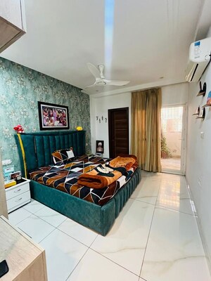 Bedroom in 3 BHK Apartment at Guru Nanak Enclave, Dhakoli – for Sale