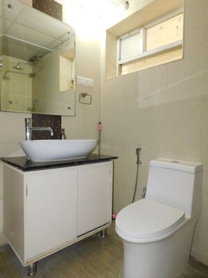 Bathroom in 3 BHK Apartment at Tranquil Towers, Kondapur – for Sale