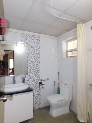 Bathroom in 3 BHK Apartment at Tranquil Towers, Kondapur – for Sale