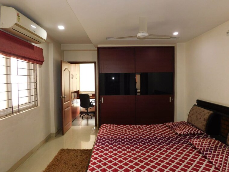 Bedroom, tranquil-towers 3 Bedroom 2866 Sq.Ft. Apartment In Kondapur Hyderabad 10208173