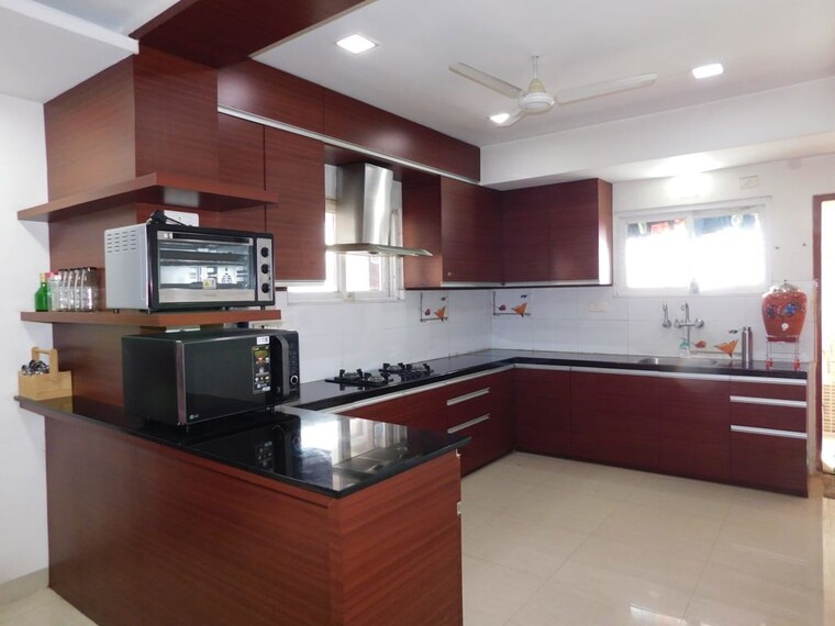 Kitchen, tranquil-towers 3 Bedroom 2866 Sq.Ft. Apartment In Kondapur Hyderabad 10208173