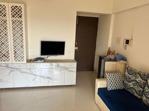 Living Room in 2 BHK Apartment at Prasun Loreto, Kharadi – for Rent