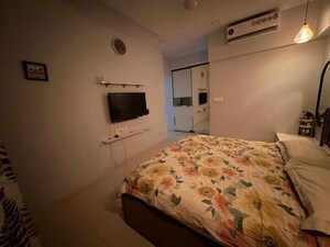 Bedroom in 2 BHK Apartment at Rustomjee Azziano Wing E, Thane West – for Rent