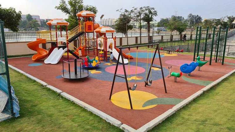 Gym, pashmina-waterfront 3.5 Bedroom 2014 Sq.Ft. Apartment In Old Madras Road Bangalore 10207865