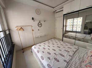 Bedroom in 2 BHK Apartment at Rustomjee Azziano Wing E, Thane West – for Rent