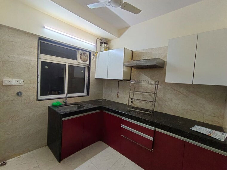 Kitchen, veena-senterio 2 Bedroom 550 Sq.Ft. Apartment In Chembur Mumbai 10208216