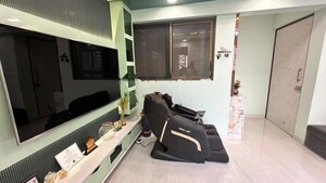 Living Room in 4 BHK Apartment at Raymond Ten X District 9, Pokhran Road No One – for Rent