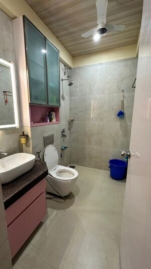 Bathroom in 4 BHK Apartment at Raymond Ten X District 9, Pokhran Road No One – for Rent