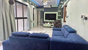 Living Room in 4 BHK Apartment at Raymond Ten X District 9, Pokhran Road No One – for Rent