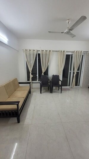 Living Room in 1 BHK Apartment at Menlo Homes Next, Kharadi – for Rent