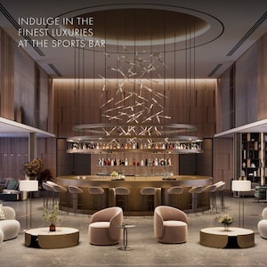 Living Room in 4 BHK Apartment at Omaxe Royal Residency Faridabad, Sector 79 – for Sale