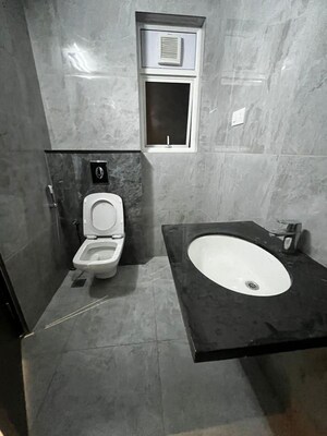 Bathroom in 3 BHK Apartment at Aparna Zenon, Puppalaguda – for Rent