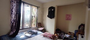 Bedroom in 1 BHK Apartment at Athene CHS, Majiwada – for Rent