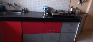 Kitchen in 2 BHK Apartment at Wadgaon Sheri – for Rent