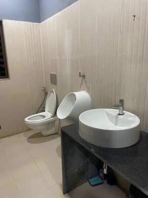 Bathroom in  Office Space at Sector V – for Rent