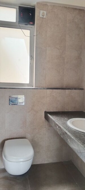 Bathroom in 2 BHK Apartment at Runwal Greens, Mulund West – for Rent