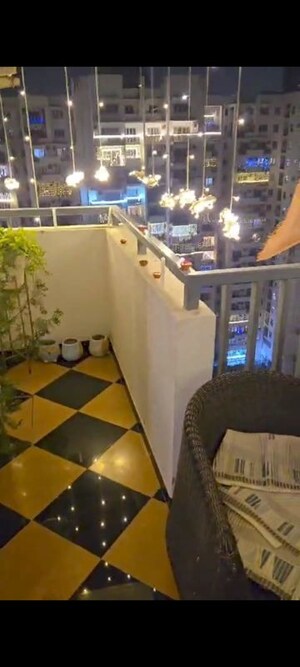 Balcony in 4 BHK Penthouse at Emaar MGF The Palm Drive Villas, Sector 66 – for Sale